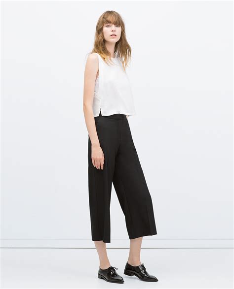 zara culottes